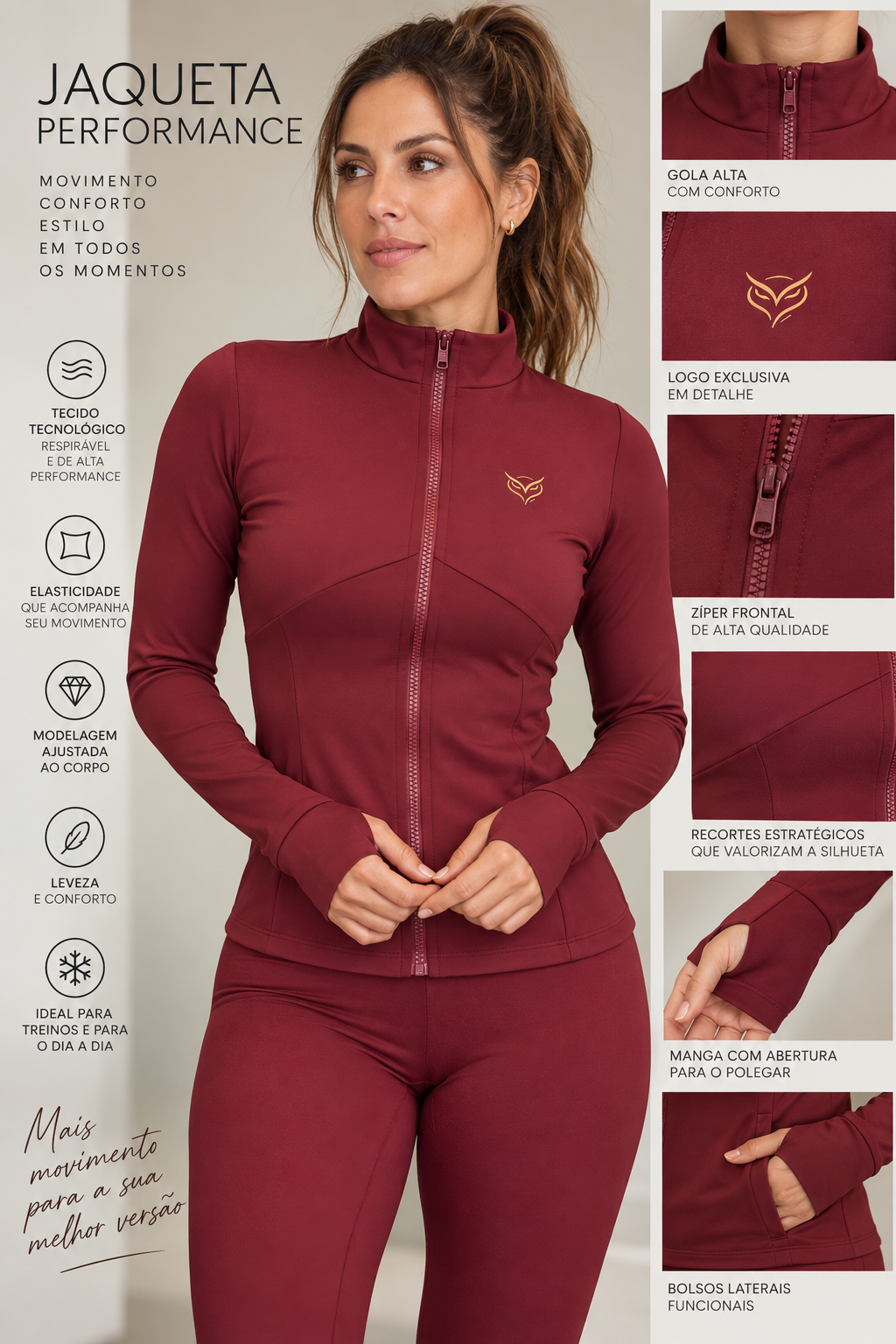 Jaqueta Lifestyle com dedeira BackOn