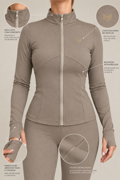 Jaqueta Lifestyle com dedeira BackOn