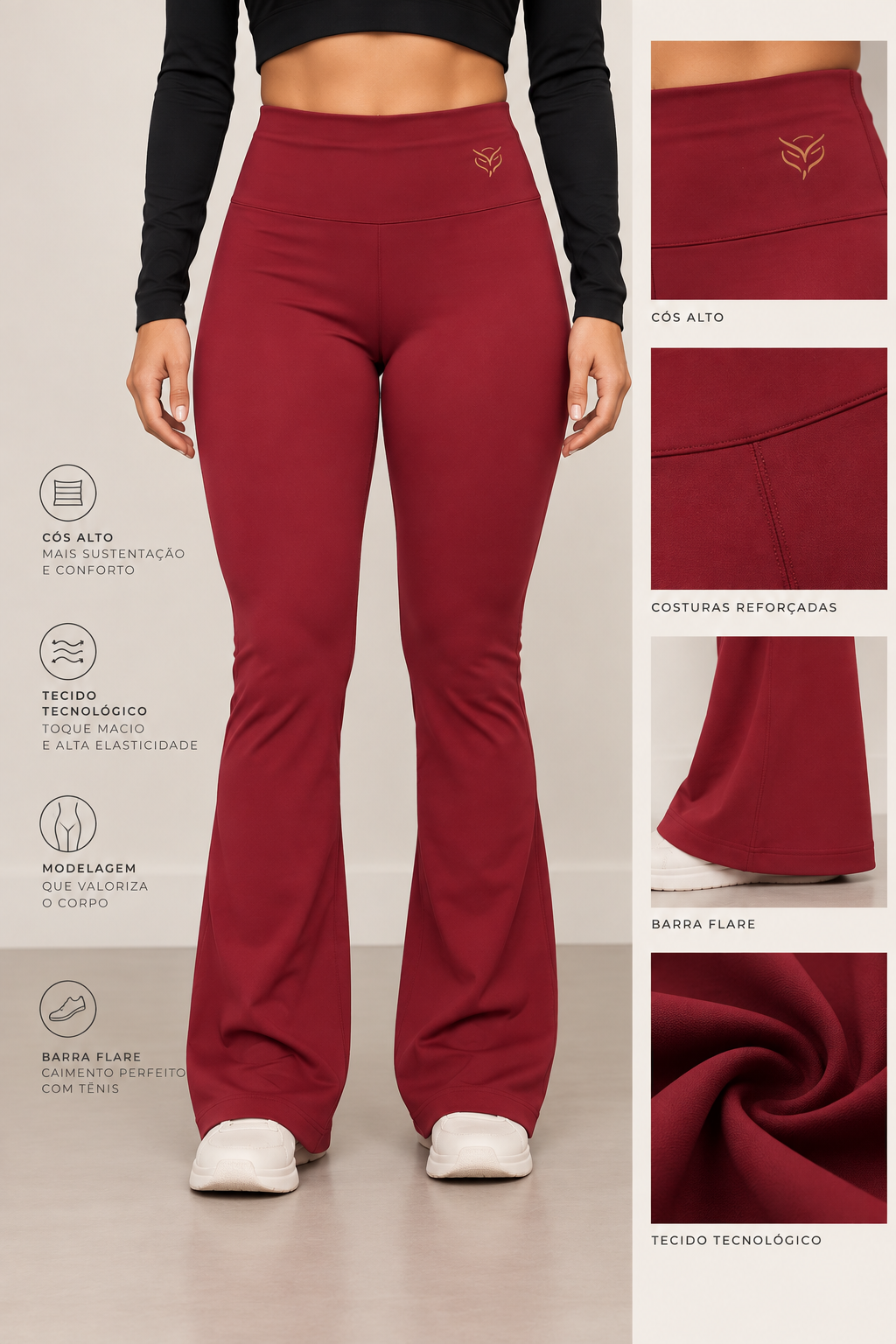 Calça Flare LifeStyle BackOn
