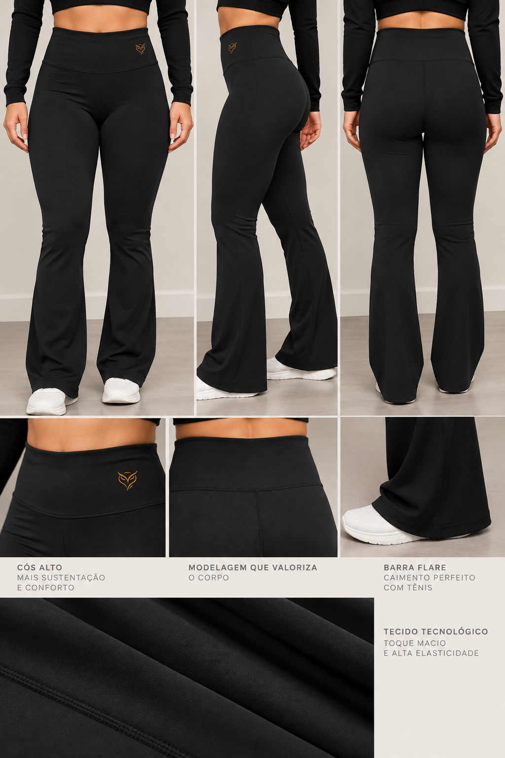 Calça Flare LifeStyle BackOn