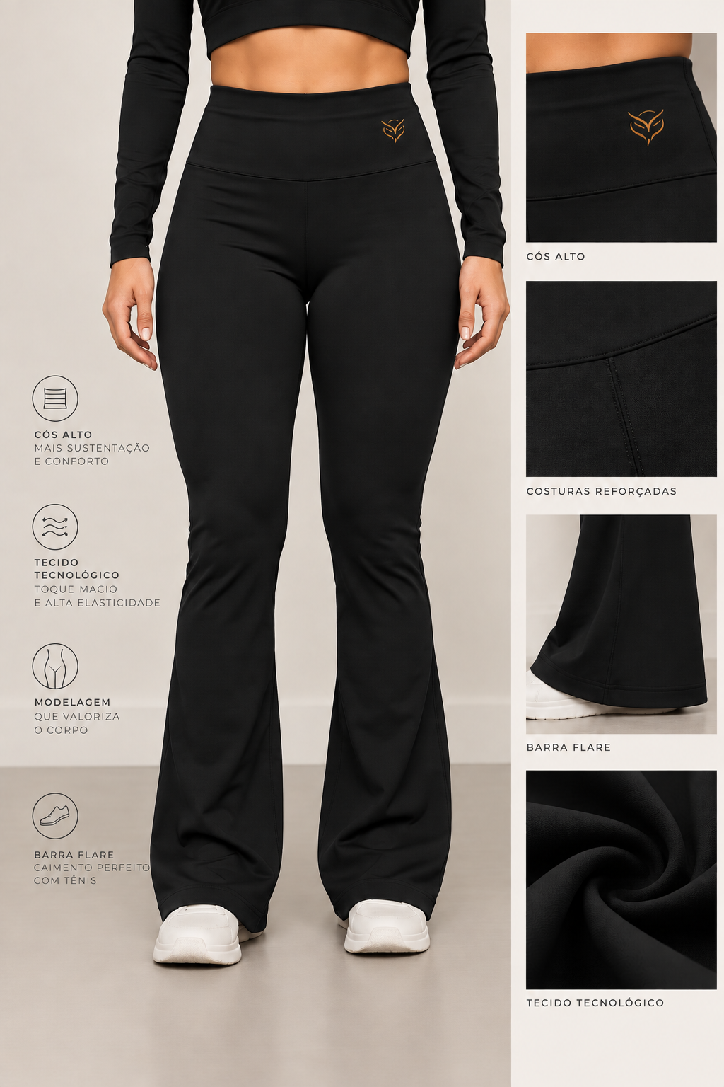 Calça Flare LifeStyle BackOn