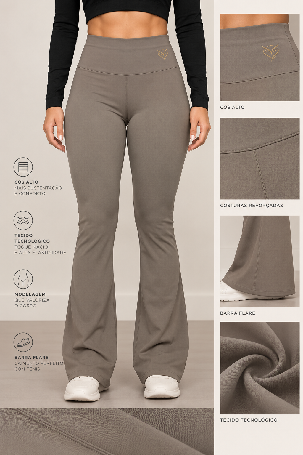 Calça Flare LifeStyle BackOn